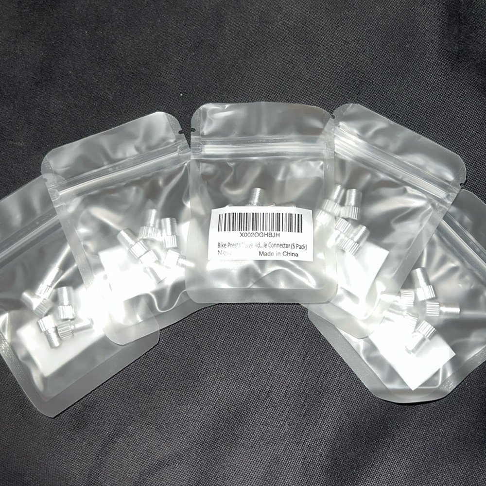 5 packs of 5 Bike Tire Valves